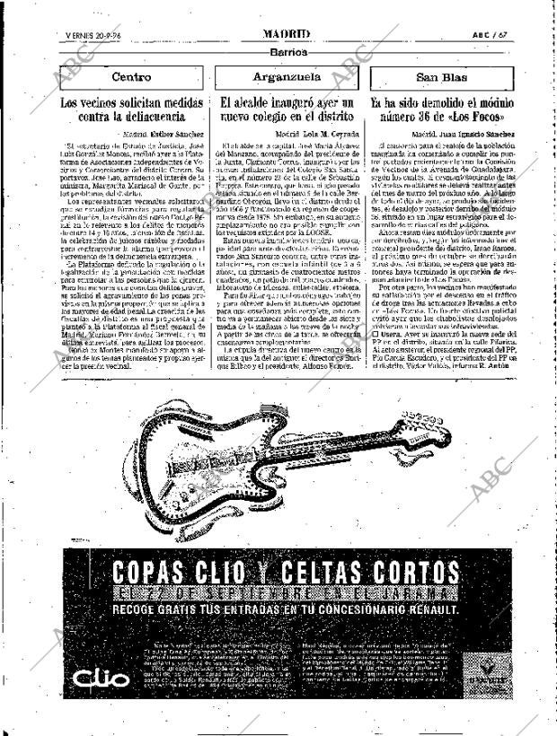 ABC MADRID 20-09-1996 página 67