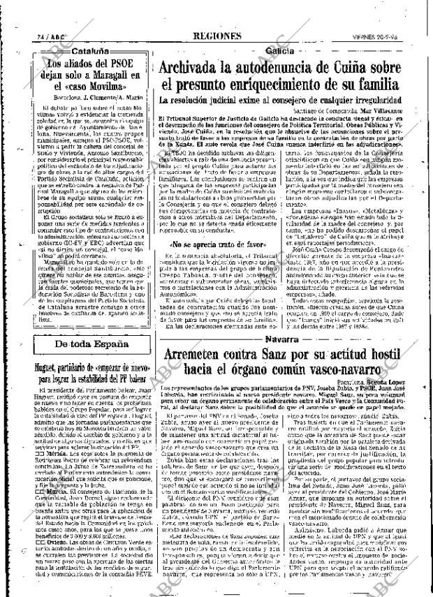 ABC MADRID 20-09-1996 página 74