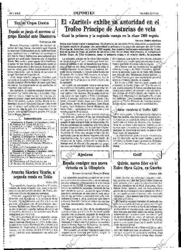 ABC MADRID 20-09-1996 página 84