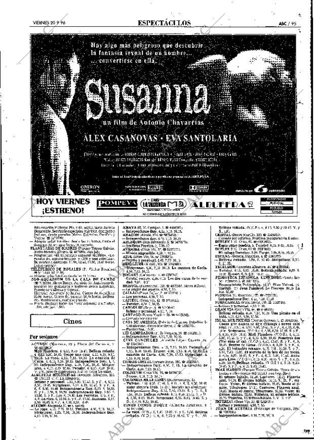 ABC MADRID 20-09-1996 página 95