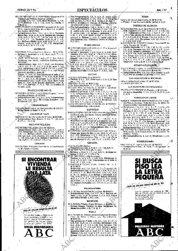 ABC MADRID 20-09-1996 página 97