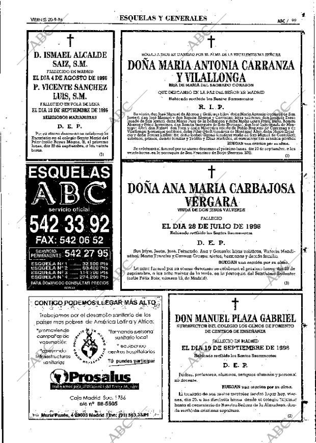 ABC MADRID 20-09-1996 página 99
