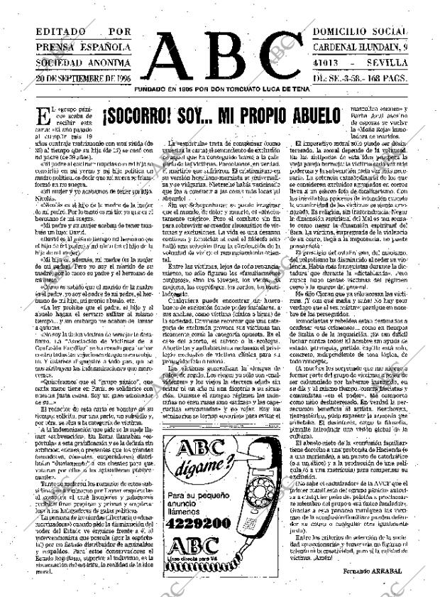 ABC SEVILLA 20-09-1996 página 3