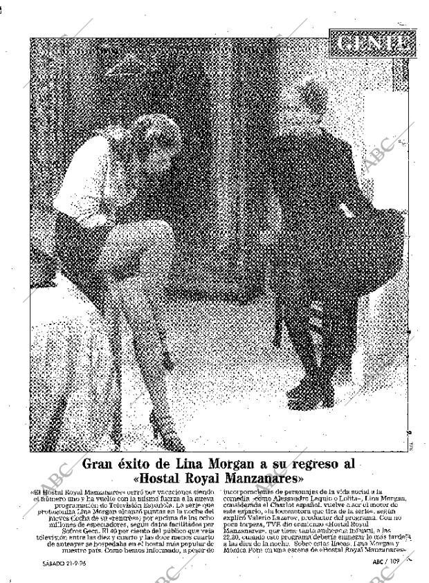 ABC MADRID 21-09-1996 página 109