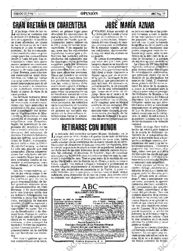ABC MADRID 21-09-1996 página 19