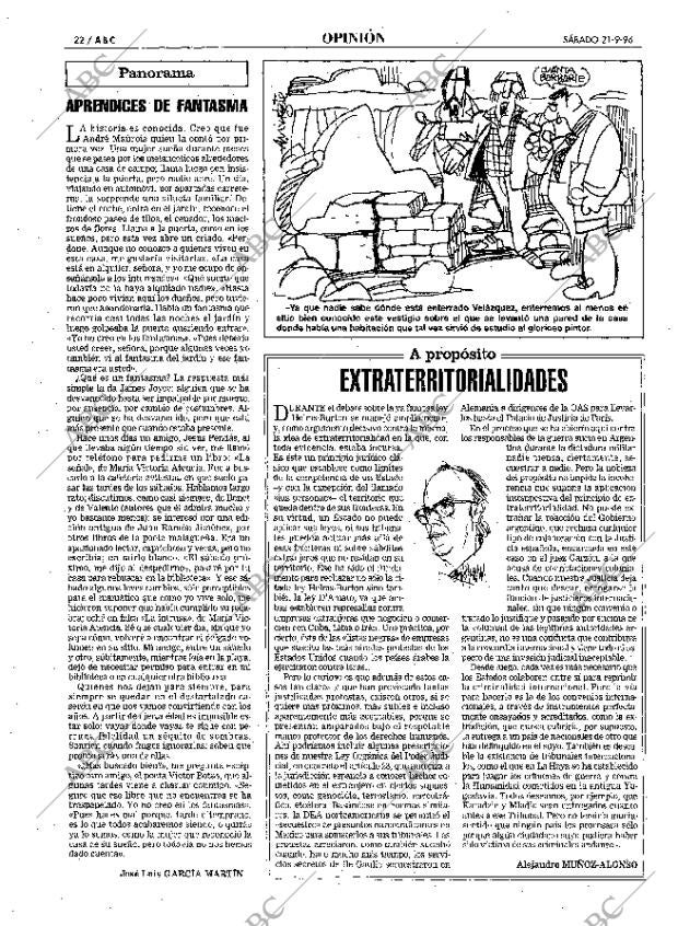 ABC MADRID 21-09-1996 página 22