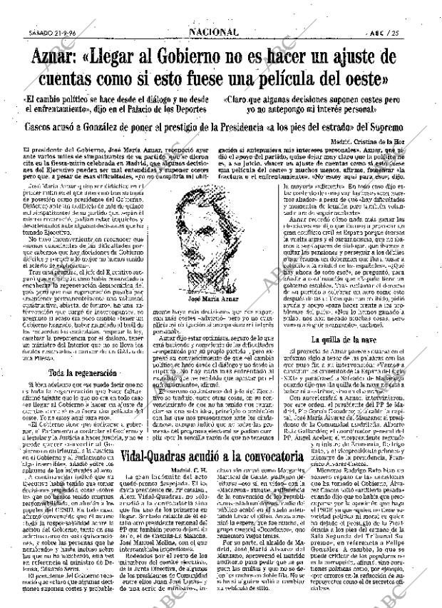 ABC MADRID 21-09-1996 página 25