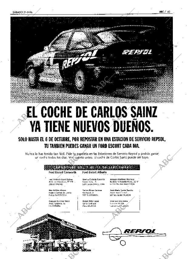 ABC MADRID 21-09-1996 página 43