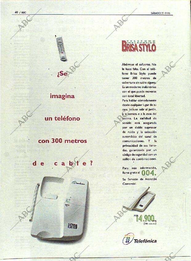 ABC MADRID 21-09-1996 página 60