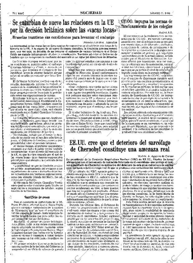 ABC MADRID 21-09-1996 página 70