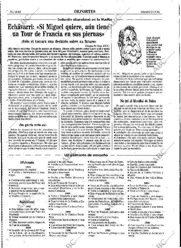 ABC MADRID 21-09-1996 página 76