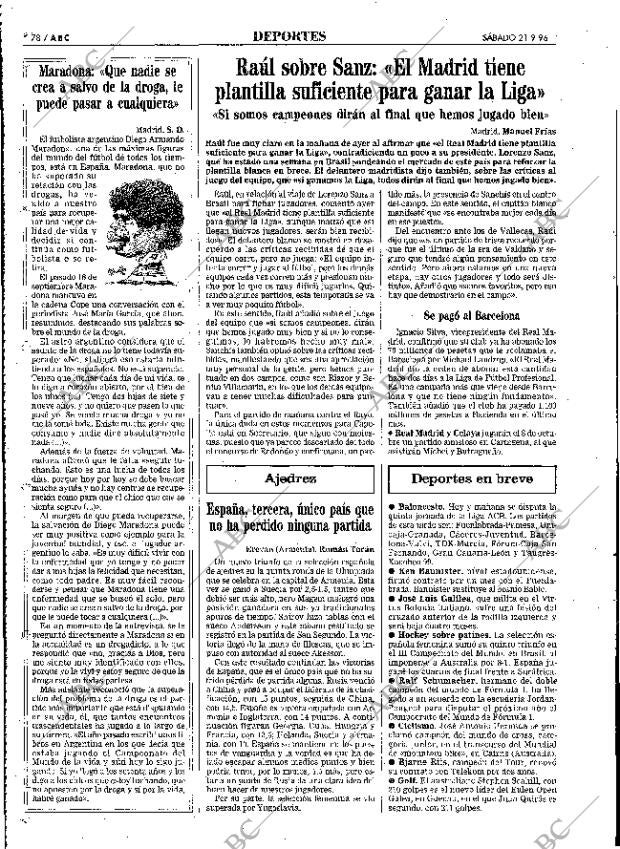 ABC MADRID 21-09-1996 página 78