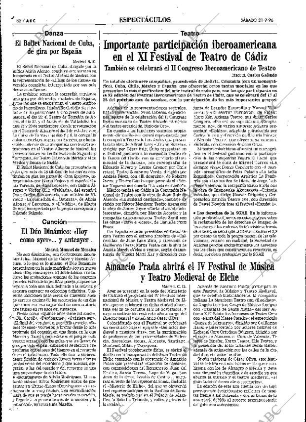 ABC MADRID 21-09-1996 página 82