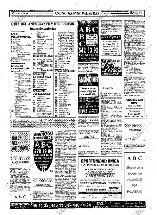 ABC MADRID 21-09-1996 página 93
