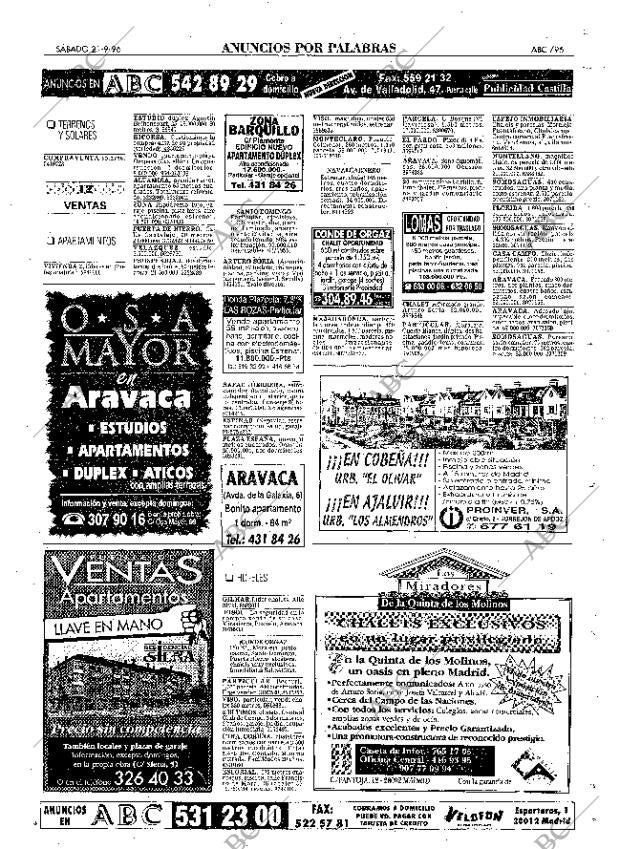 ABC MADRID 21-09-1996 página 95