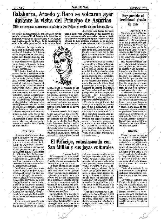 ABC SEVILLA 21-09-1996 página 24