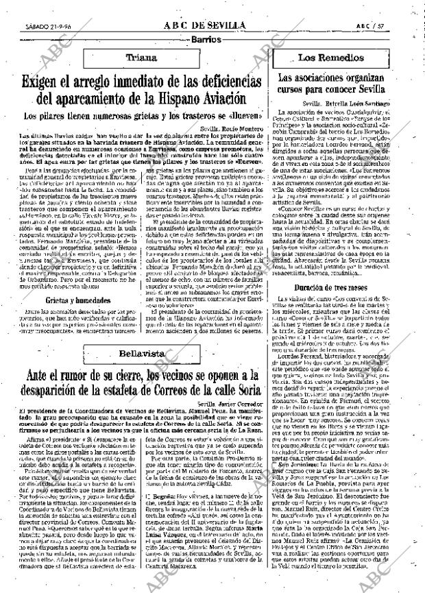 ABC SEVILLA 21-09-1996 página 57