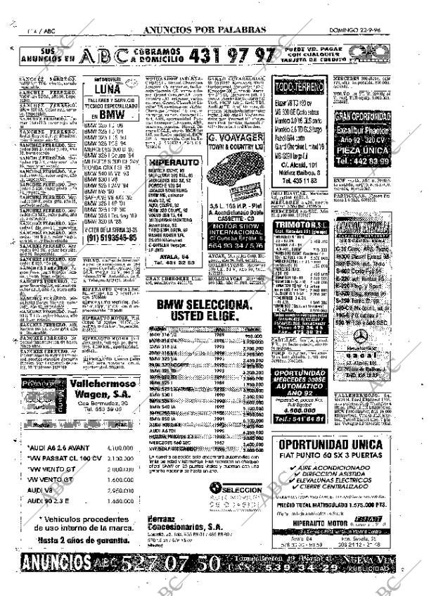 ABC MADRID 22-09-1996 página 114