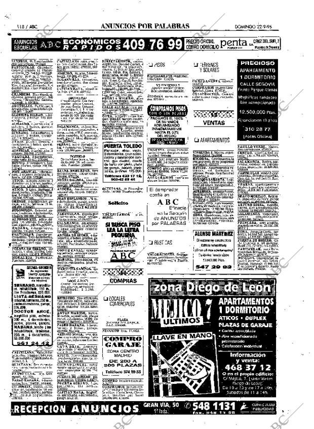ABC MADRID 22-09-1996 página 118