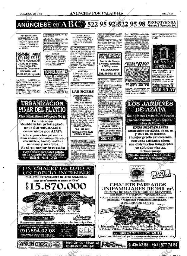 ABC MADRID 22-09-1996 página 121