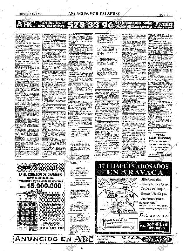ABC MADRID 22-09-1996 página 129