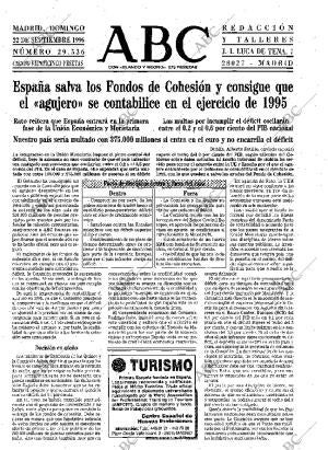 ABC MADRID 22-09-1996 página 23