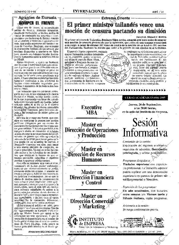 ABC MADRID 22-09-1996 página 51