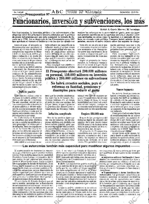 ABC MADRID 22-09-1996 página 54