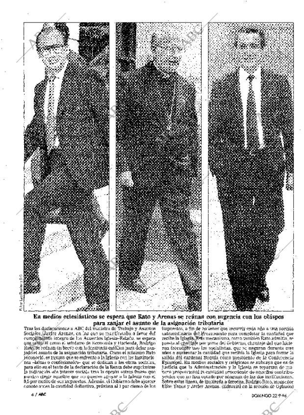 ABC MADRID 22-09-1996 página 6