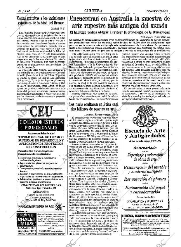 ABC MADRID 22-09-1996 página 66
