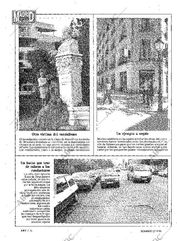 ABC MADRID 22-09-1996 página 74