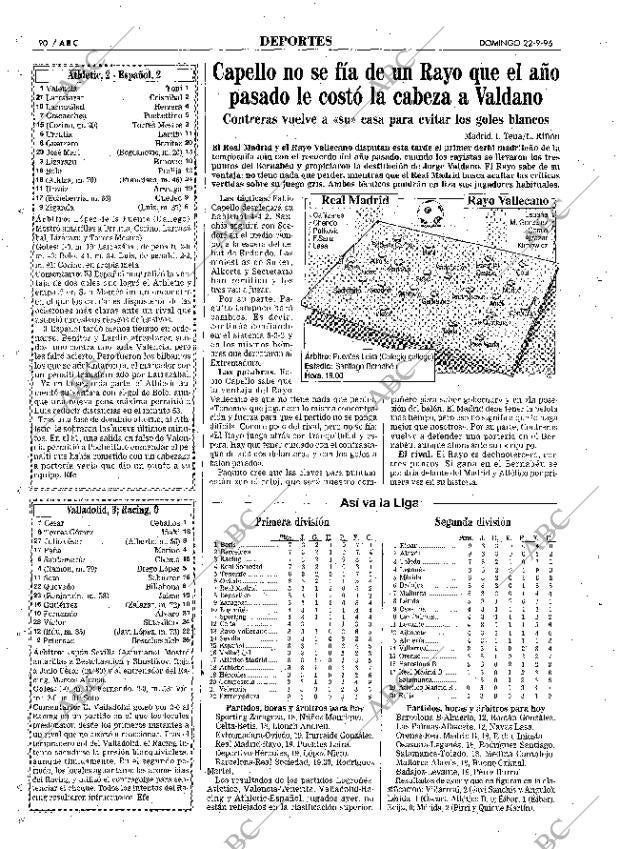 ABC MADRID 22-09-1996 página 90