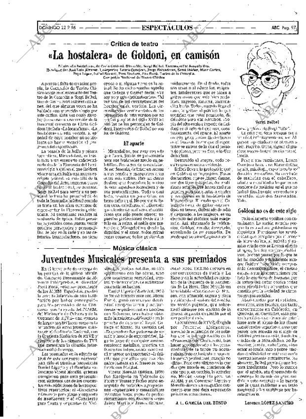 ABC MADRID 22-09-1996 página 97