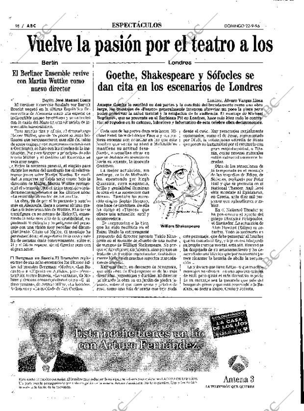 ABC MADRID 22-09-1996 página 98