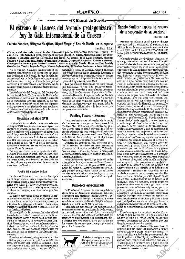 ABC SEVILLA 22-09-1996 página 109