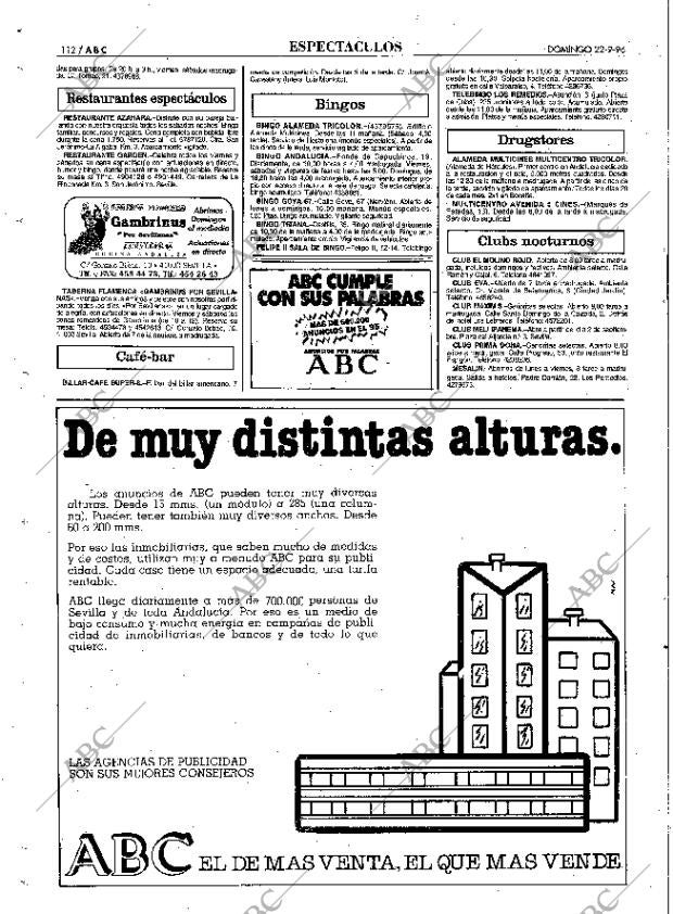 ABC SEVILLA 22-09-1996 página 112