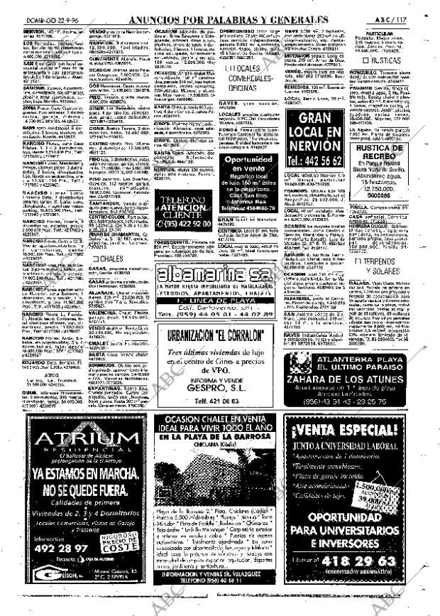 ABC SEVILLA 22-09-1996 página 117