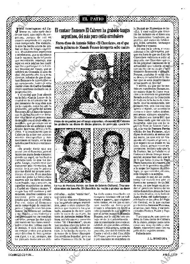 ABC SEVILLA 22-09-1996 página 129