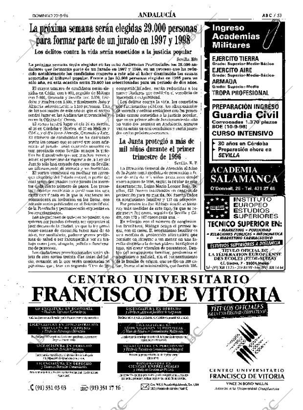 ABC SEVILLA 22-09-1996 página 53