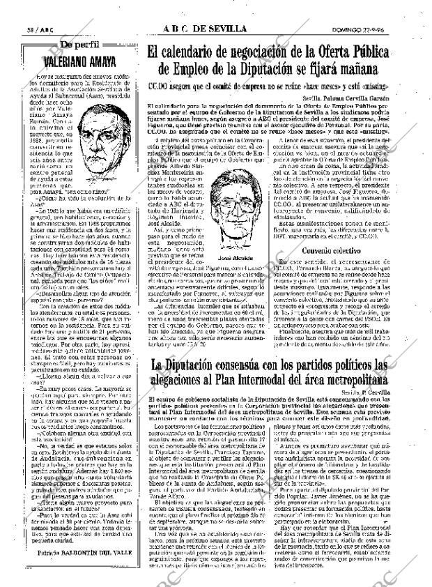 ABC SEVILLA 22-09-1996 página 58