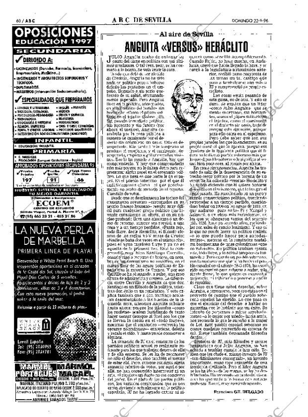ABC SEVILLA 22-09-1996 página 60