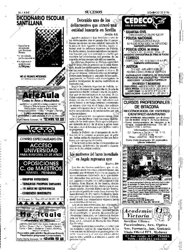 ABC SEVILLA 22-09-1996 página 80