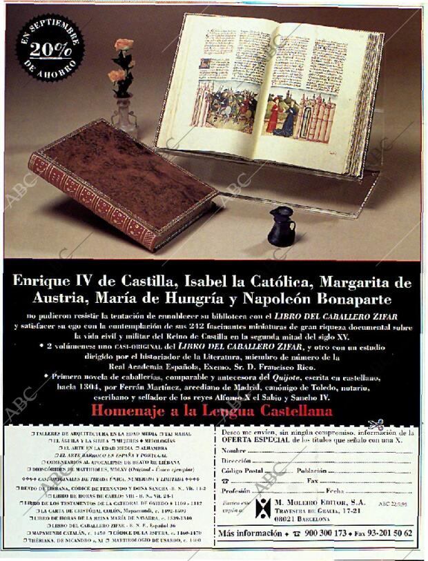 BLANCO Y NEGRO MADRID 22-09-1996 página 108