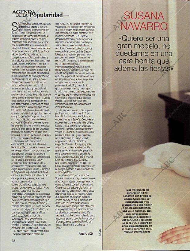 BLANCO Y NEGRO MADRID 22-09-1996 página 22