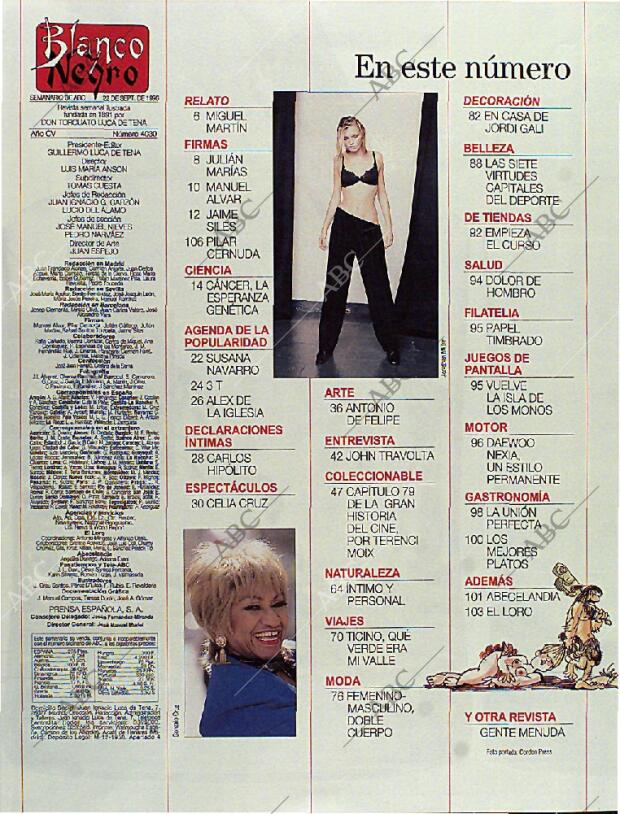 BLANCO Y NEGRO MADRID 22-09-1996 página 3