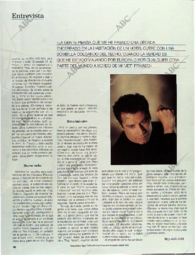 BLANCO Y NEGRO MADRID 22-09-1996 página 46