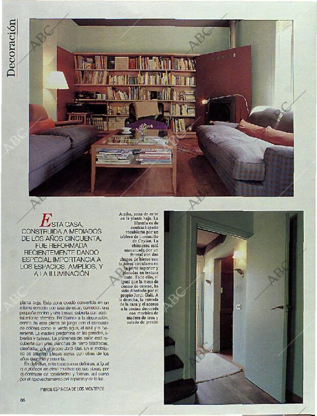 BLANCO Y NEGRO MADRID 22-09-1996 página 86