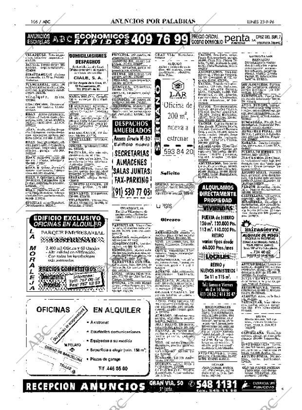 ABC MADRID 23-09-1996 página 106