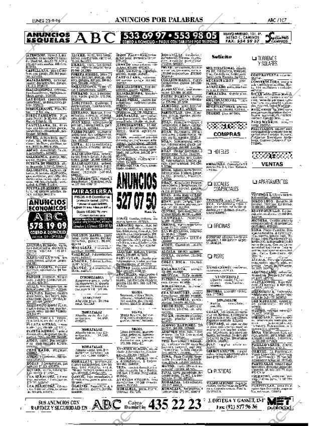 ABC MADRID 23-09-1996 página 107