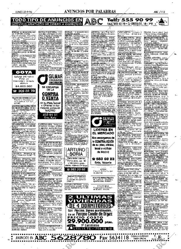 ABC MADRID 23-09-1996 página 113